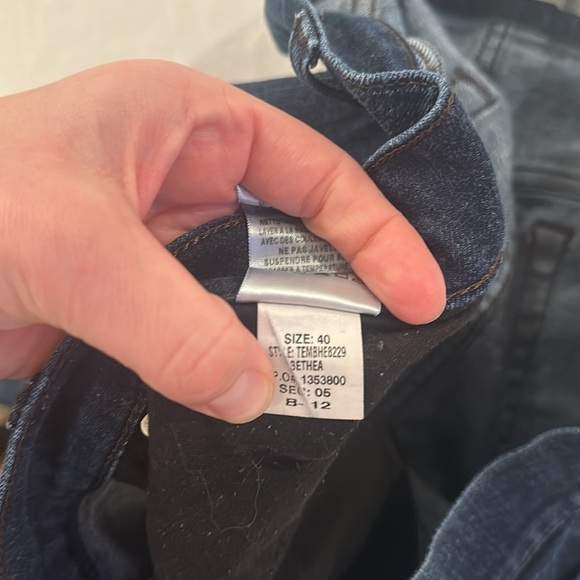 Joe’s Jeans The Classic Mens Straight Leg Jeans Dark Wash size 40 EUC - Picture 3 of 6